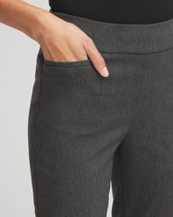 Graphite Heather Gray Brigitte™ Slim Full-Length Pants