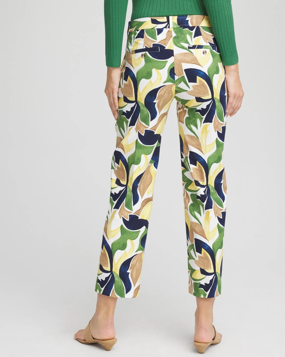 Alabaster Emme Straight Mod Cropped Pants