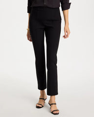 Black Juliet Bi-Stretch Slim Ankle Pants