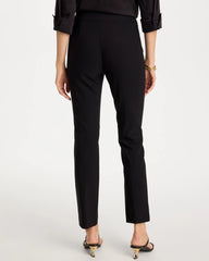 Black Juliet Bi-Stretch Slim Ankle Pants