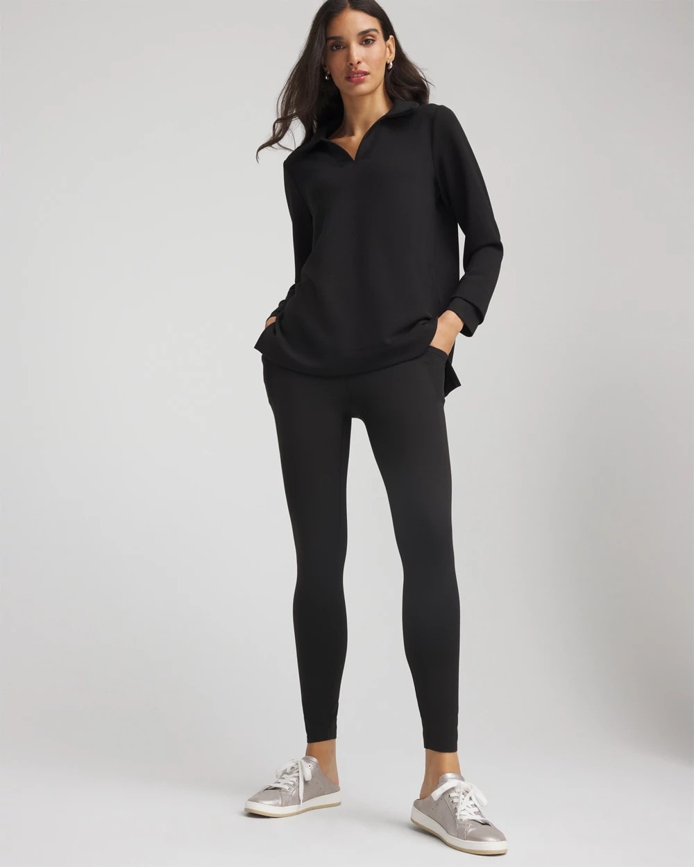 Black Zenergy® UPF Soft-Stretch Leggings