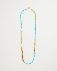 Multi Resin Single-Strand Necklace