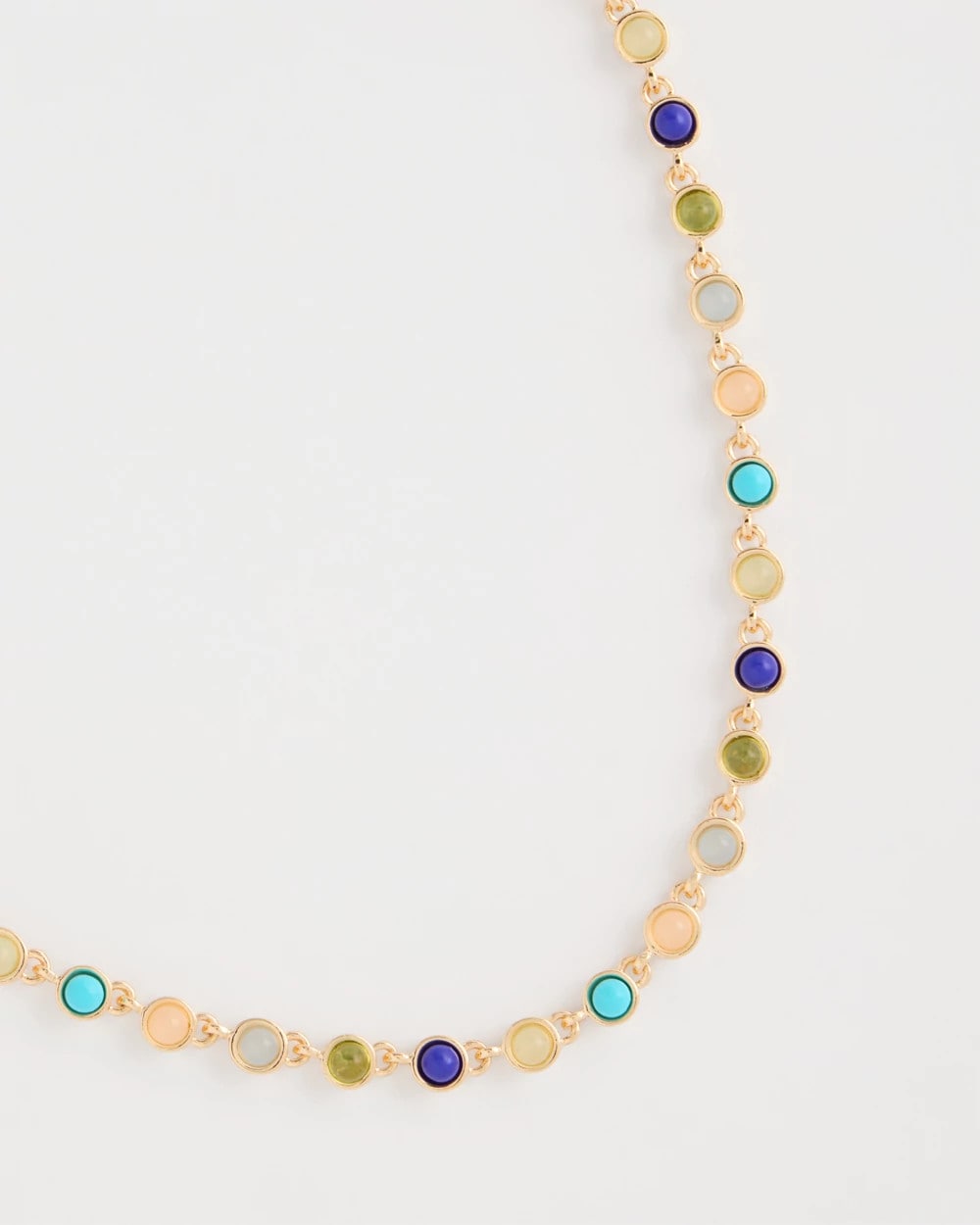 Multi Multi-Color Tennis Necklace