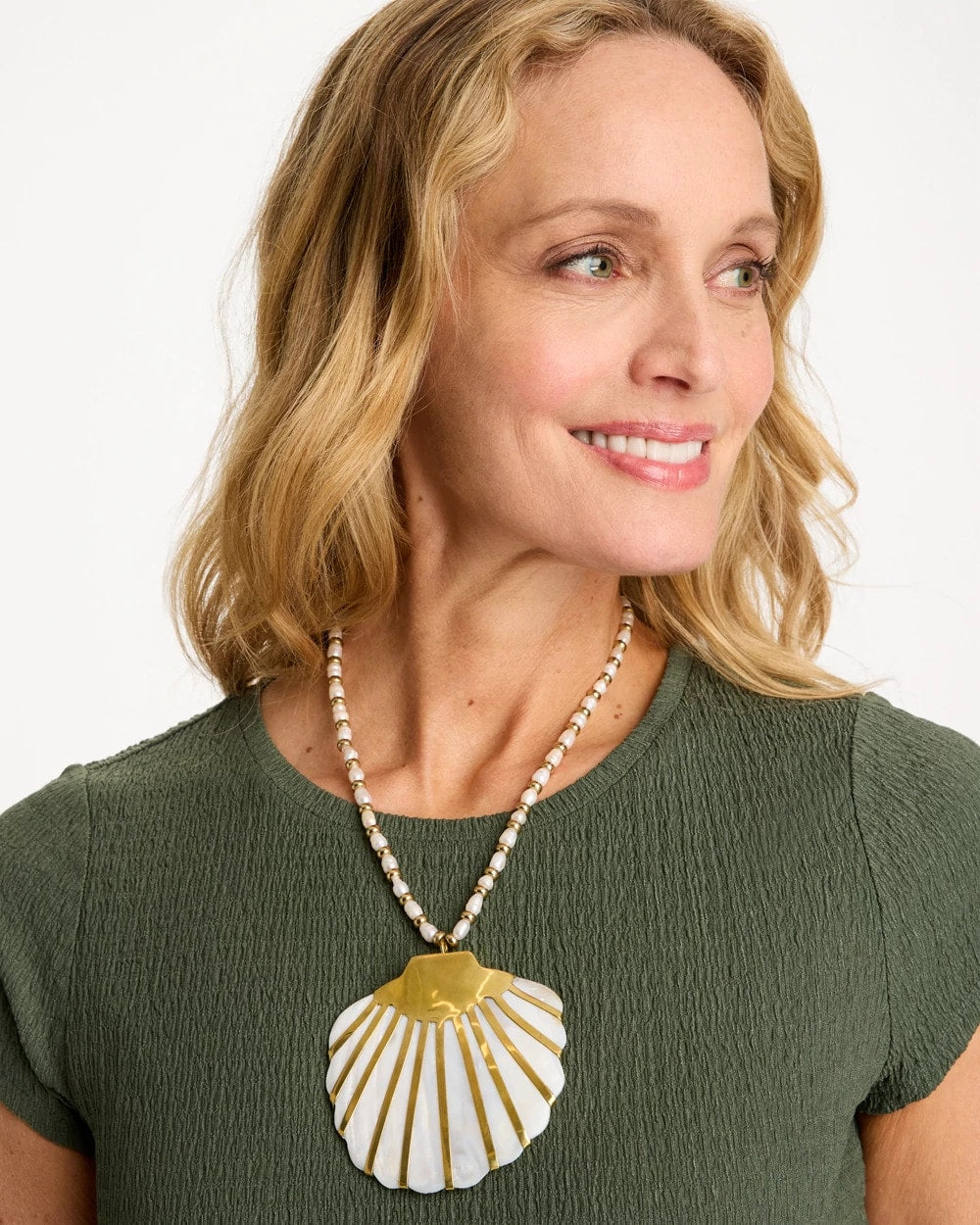Neutral Chico's x Romi Starboard Necklace