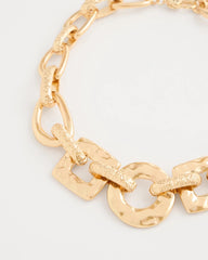 Gold Chunky Collar Necklace