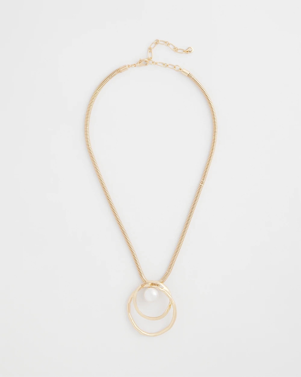 Pearl Pearl and Gold Pendant