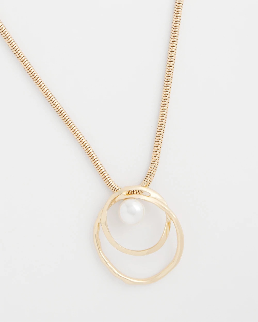 Pearl Pearl and Gold Pendant