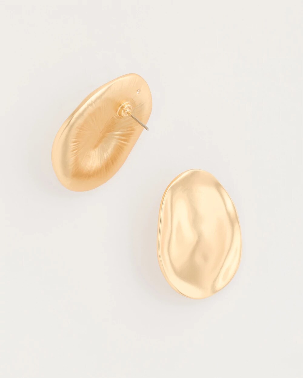 Gold Golden Stud Earrings