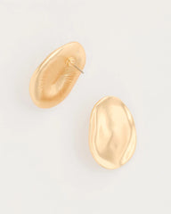 Gold Golden Stud Earrings