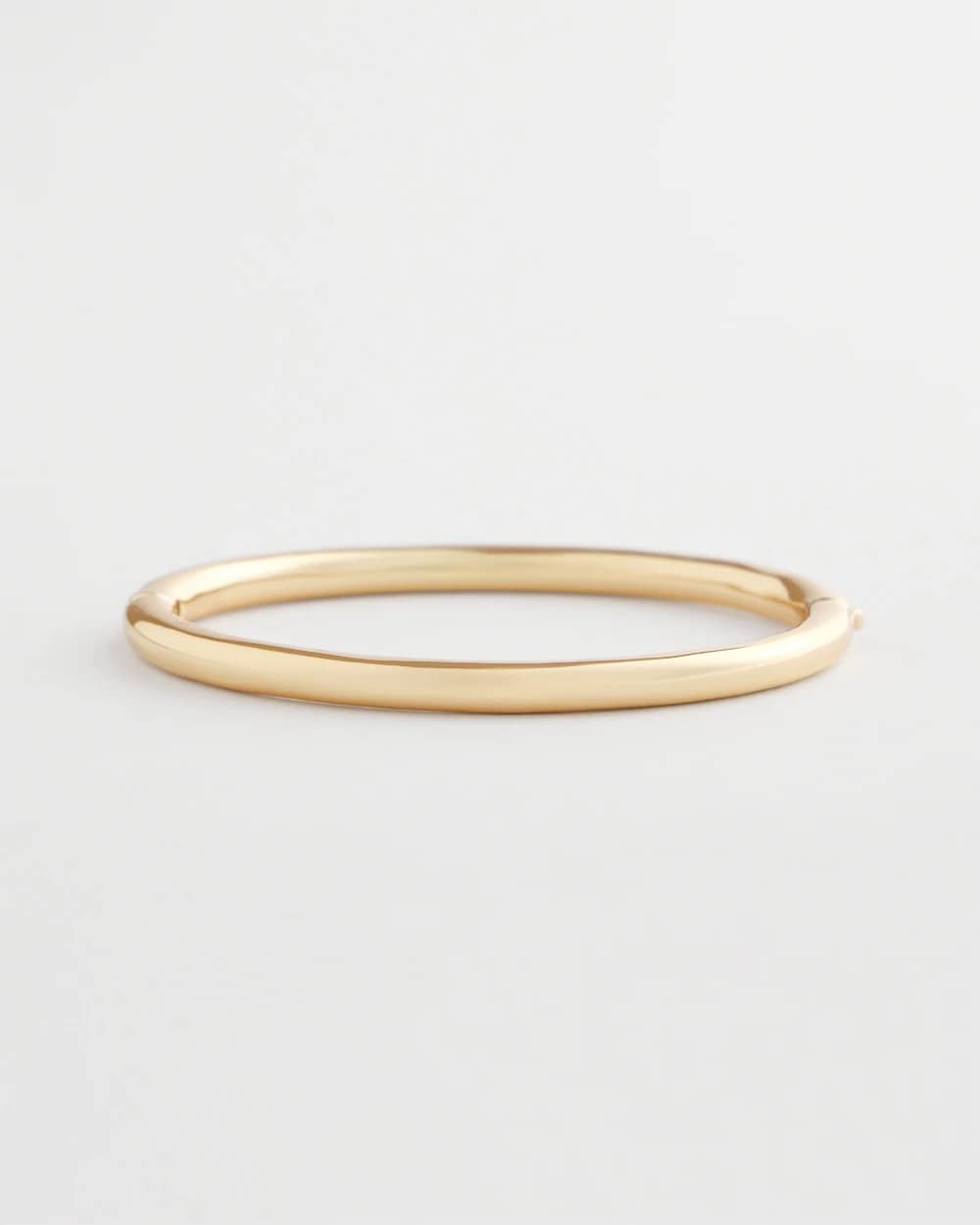 Gold Gold Hinge Bangle