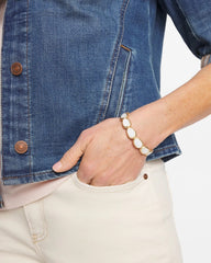 Pearl Pearlescence Stretch Bracelet