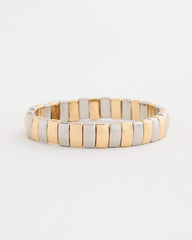 Mixed Metals Mixed Metal Watch Band