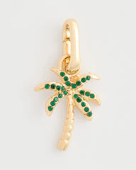 Gold Palm Tree Charm