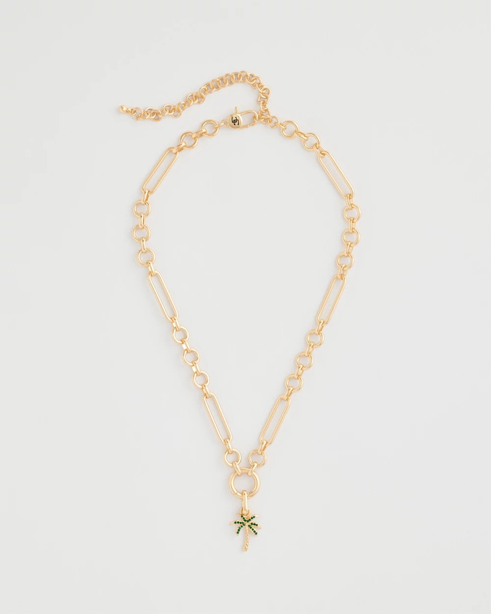 Gold Palm Tree Charm