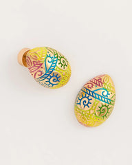 Multi Easter Egg Stud Earrings