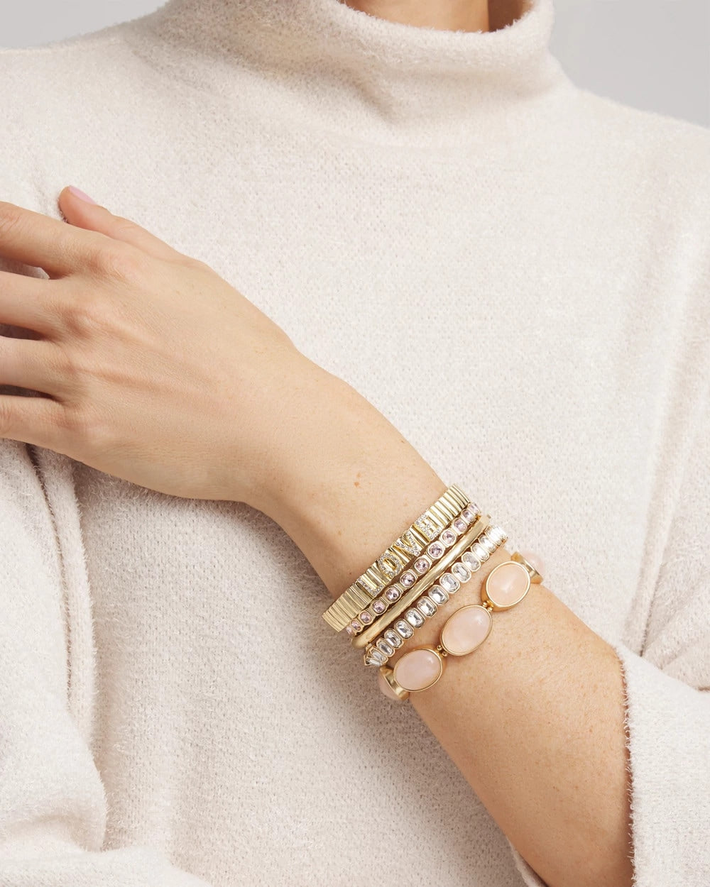 Gold Love Watch Band Bracelet