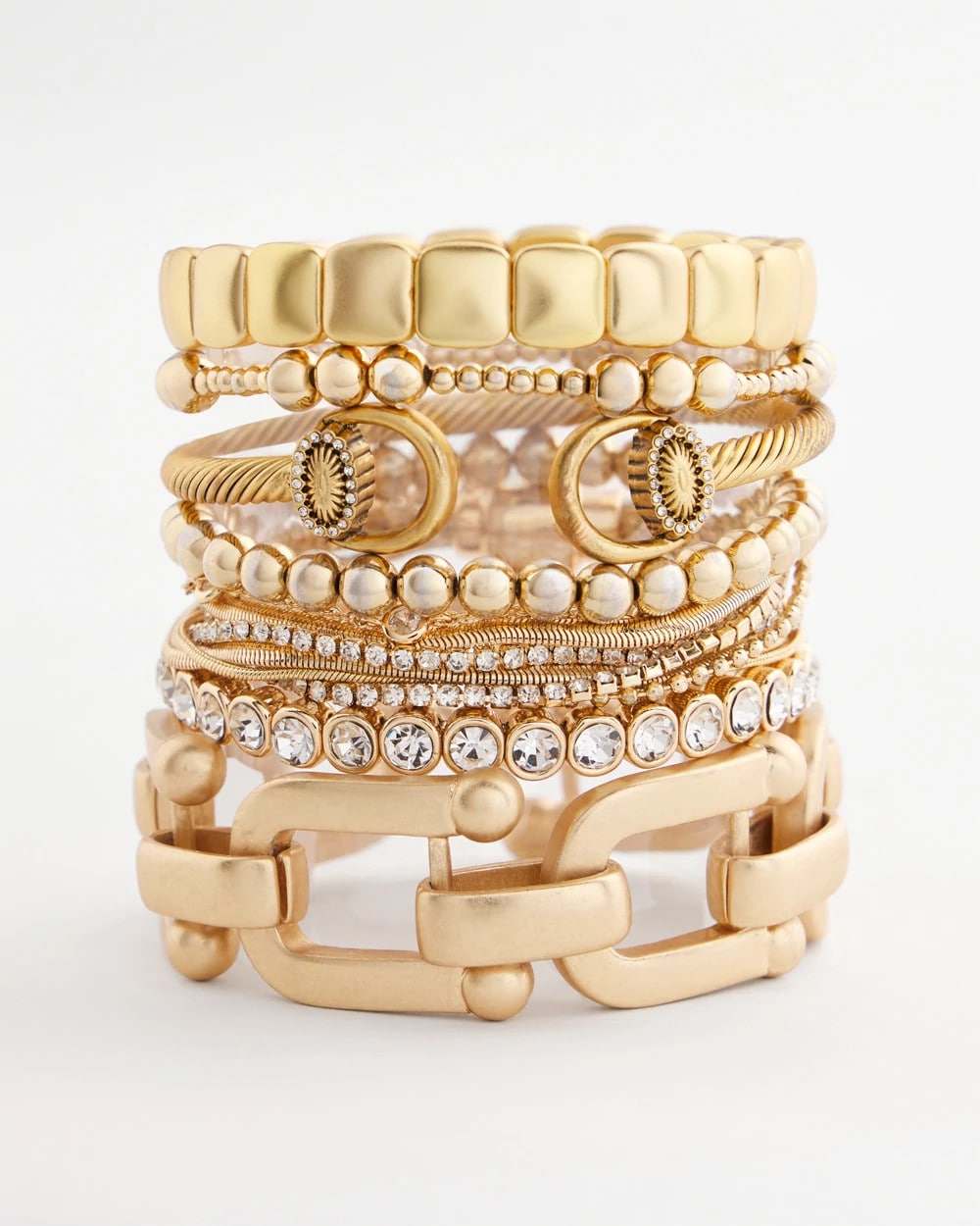 Gold Golden Link Chain Bracelet