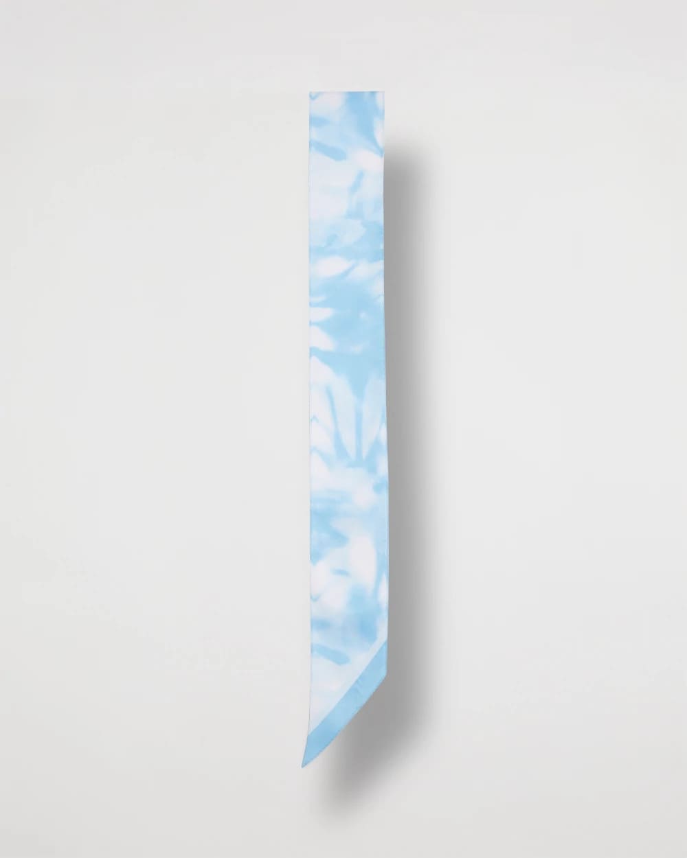 Alabaster Palm Tie-Dye Skinny Scarf