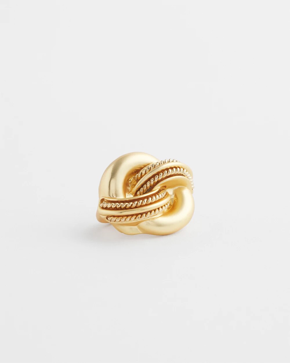 Gold Gold Scarf Ring