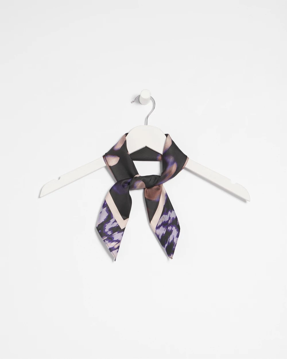 Black Fjord Flora Square Neckerchief Scarf