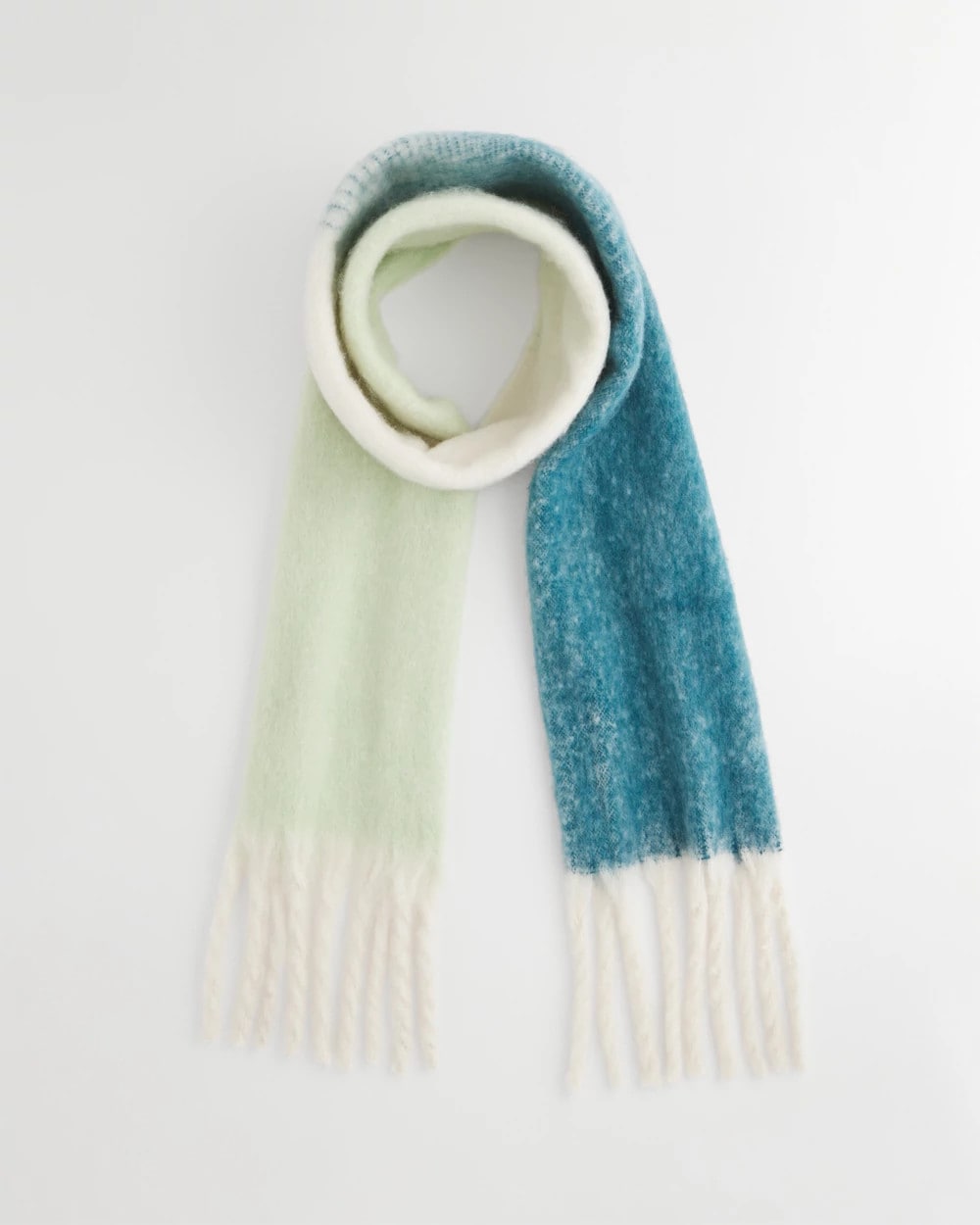 Cool Multi Cozy Ombre Oblong Scarf