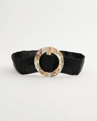 Black Chico's x Romi Oz Stretch Belt