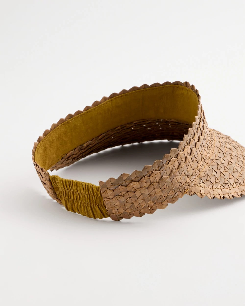 Brown Chico's x Romi Santorini Visor Hat