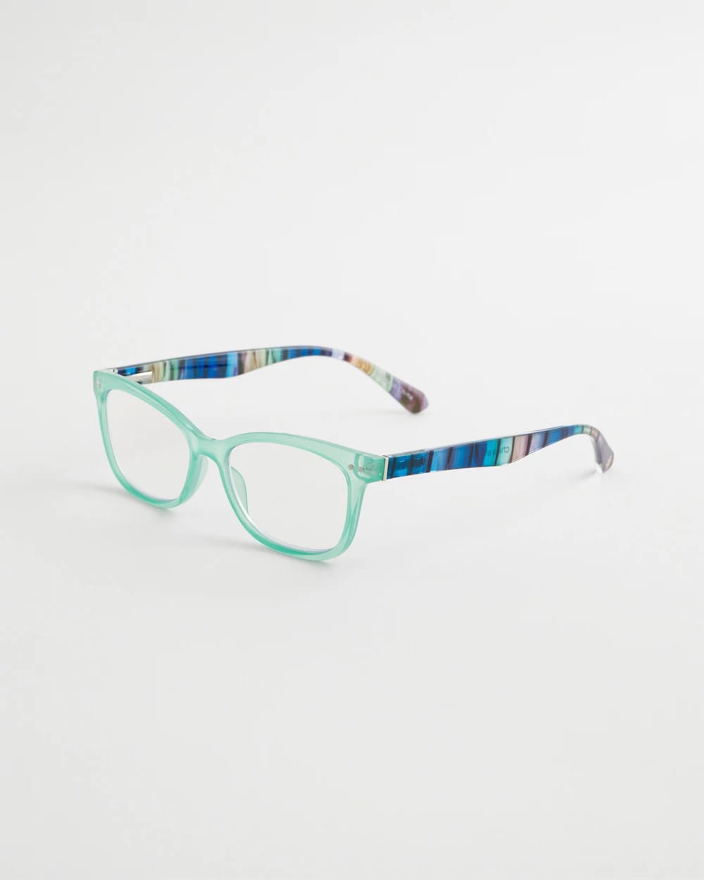Green Multi-Stripe Square Readers