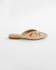 Multi Gabby Raffia Mule