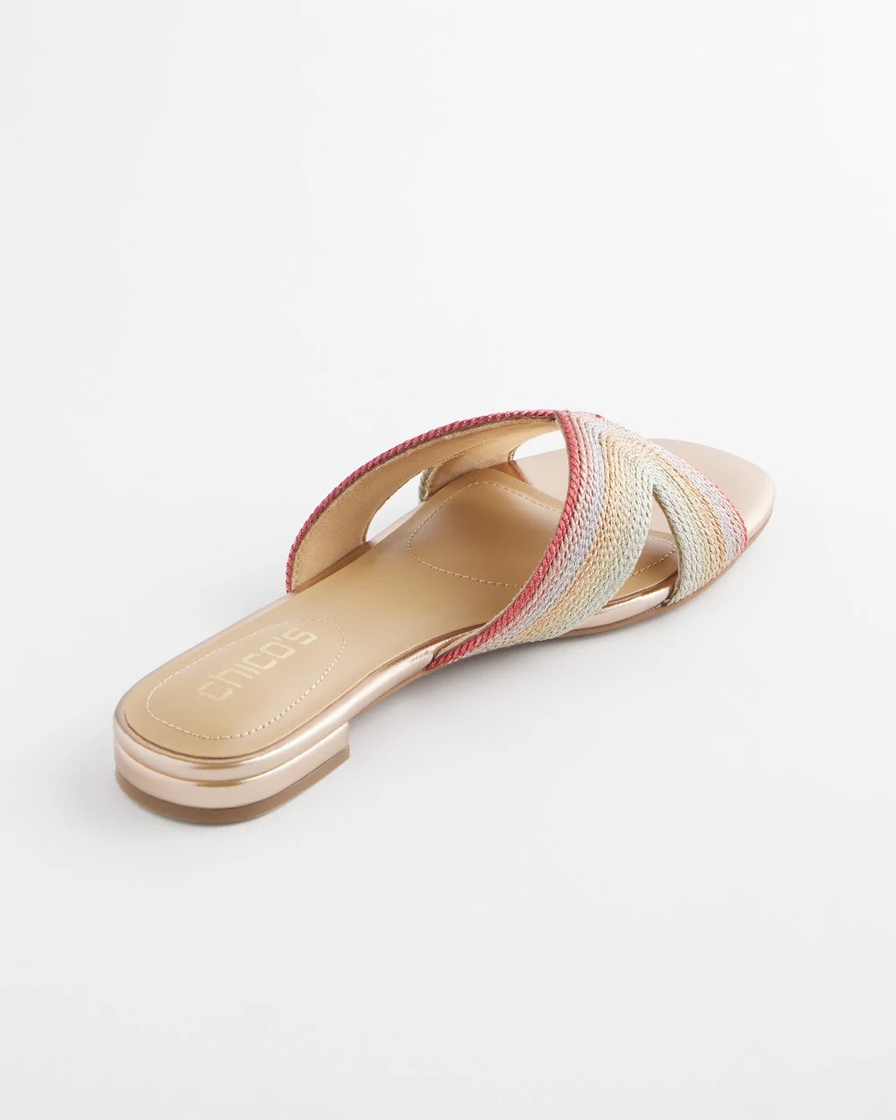 Metallic Multi Palma Slide Sandals