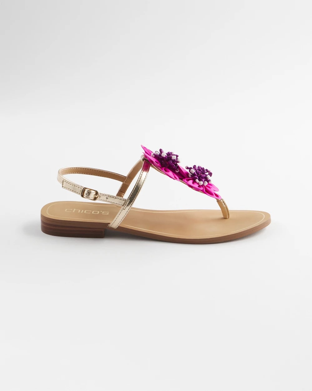 Pink Sunset Flower Sandal