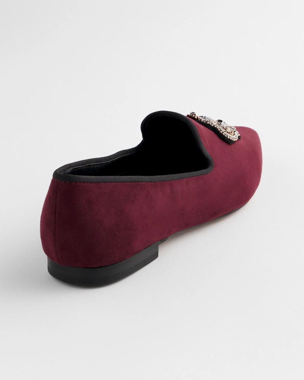 Blackened Burgundy Grace Queen Bee Slip-On Loafers