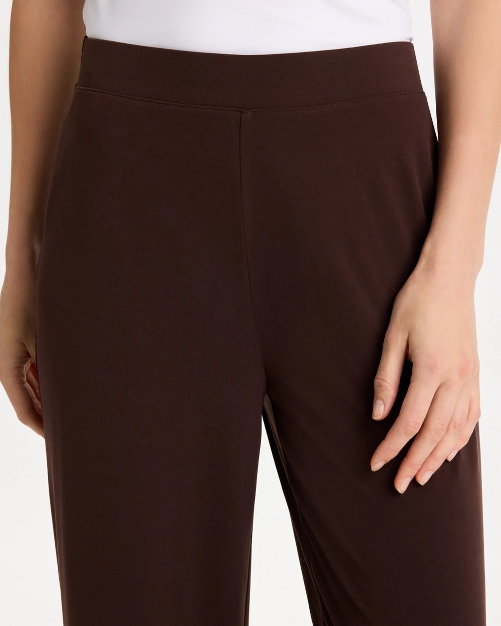 Cocoa Bean Travelers™ Knit Cropped Pants