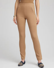 Caramel Apple Juliet Slim Trim Detail Pants