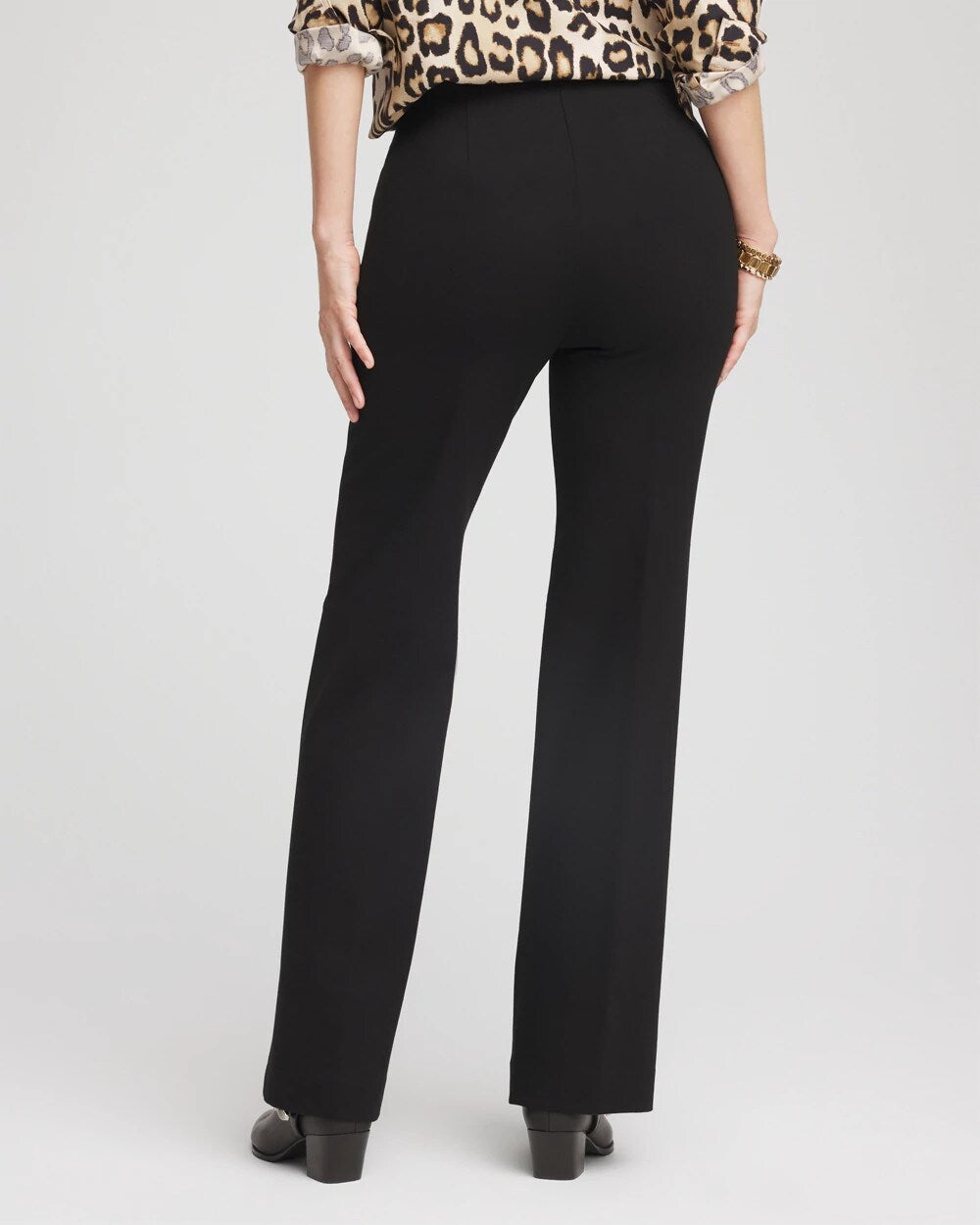 Black Juliet Wide Full Length Pant