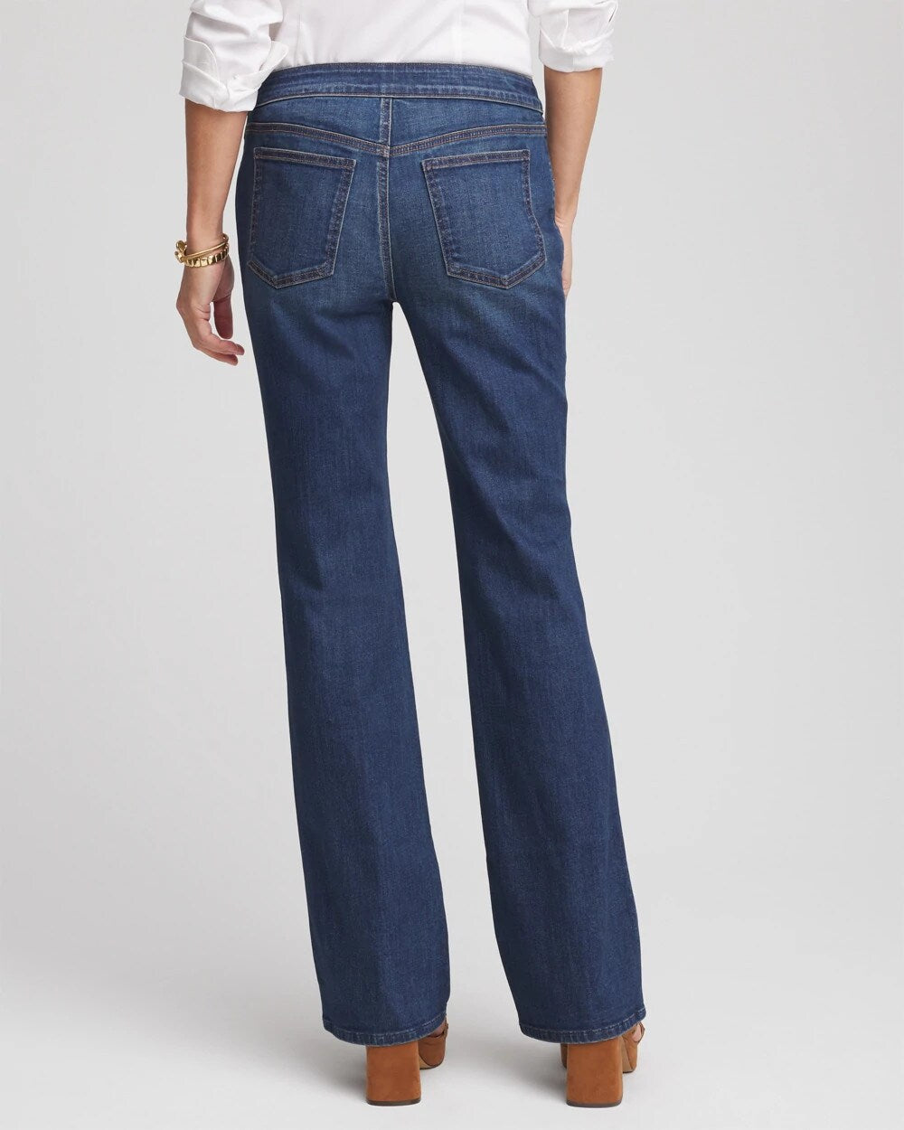 Estero Indigo Pull-On Slim Bootcut Jeggings