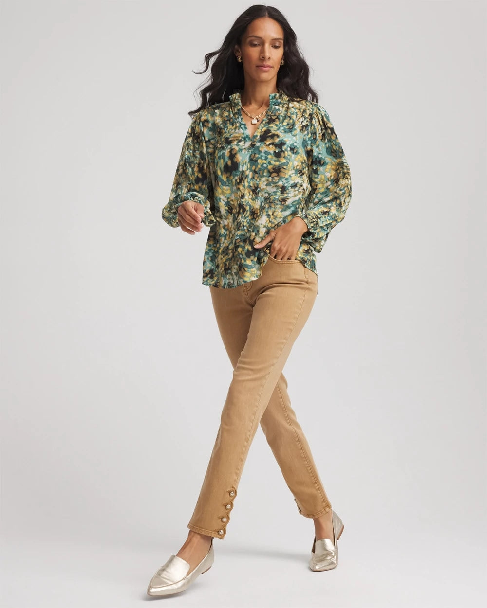 Caramel Apple Girlfriend Slim Ankle Jeans
