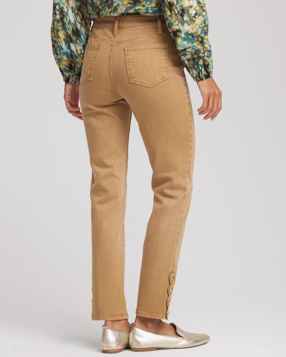 Caramel Apple Girlfriend Slim Ankle Jeans
