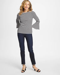 Scarlet Oak Indigo Skinny Ankle Jeans