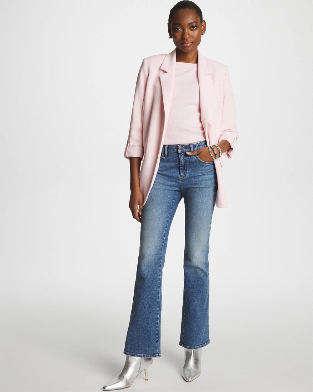 Evelyn Indigo Skinny Bootcut Jeans
