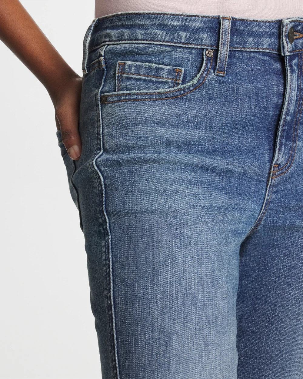 Evelyn Indigo Skinny Bootcut Jeans