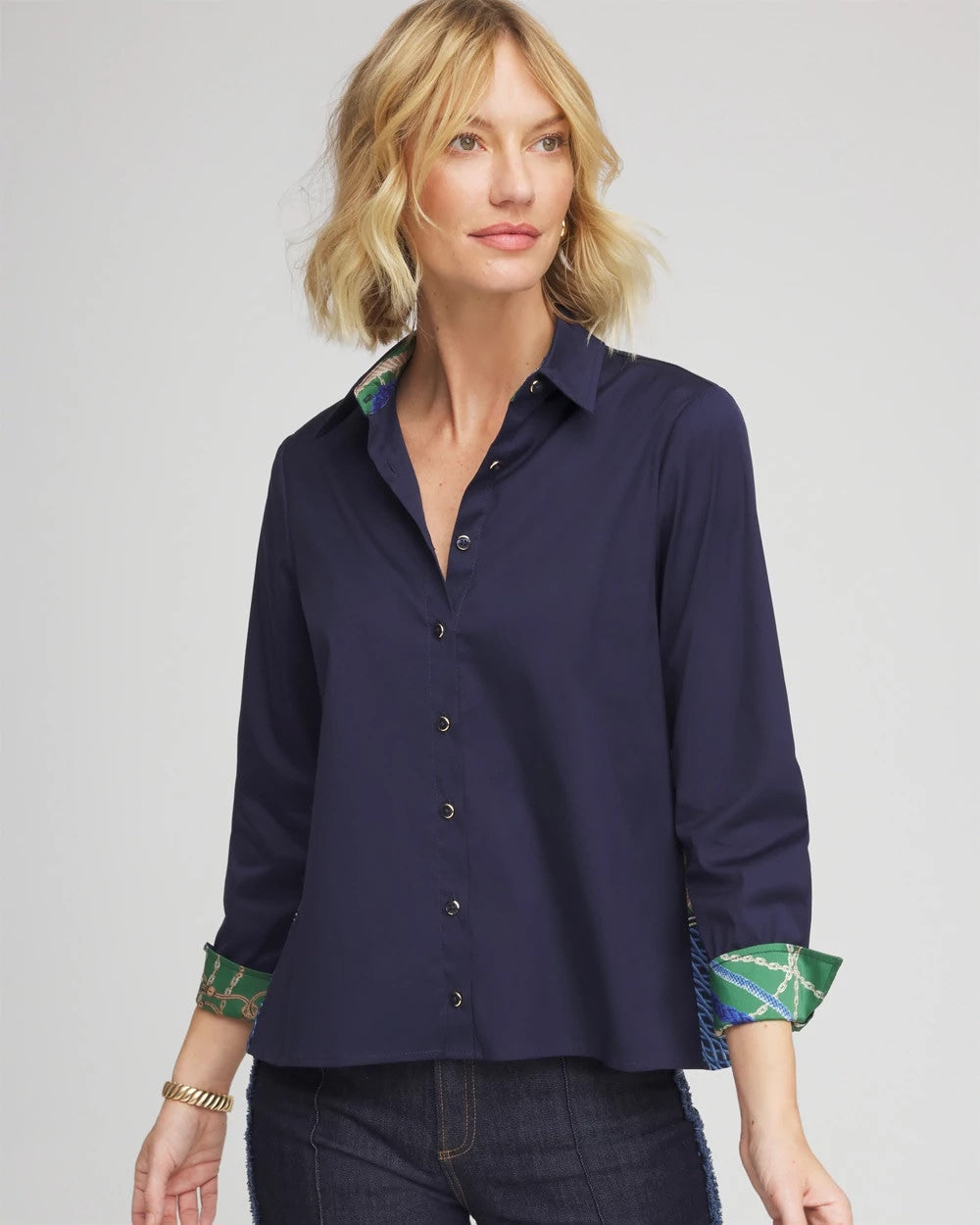 Passport Blue Rope Status Nautical Shirt