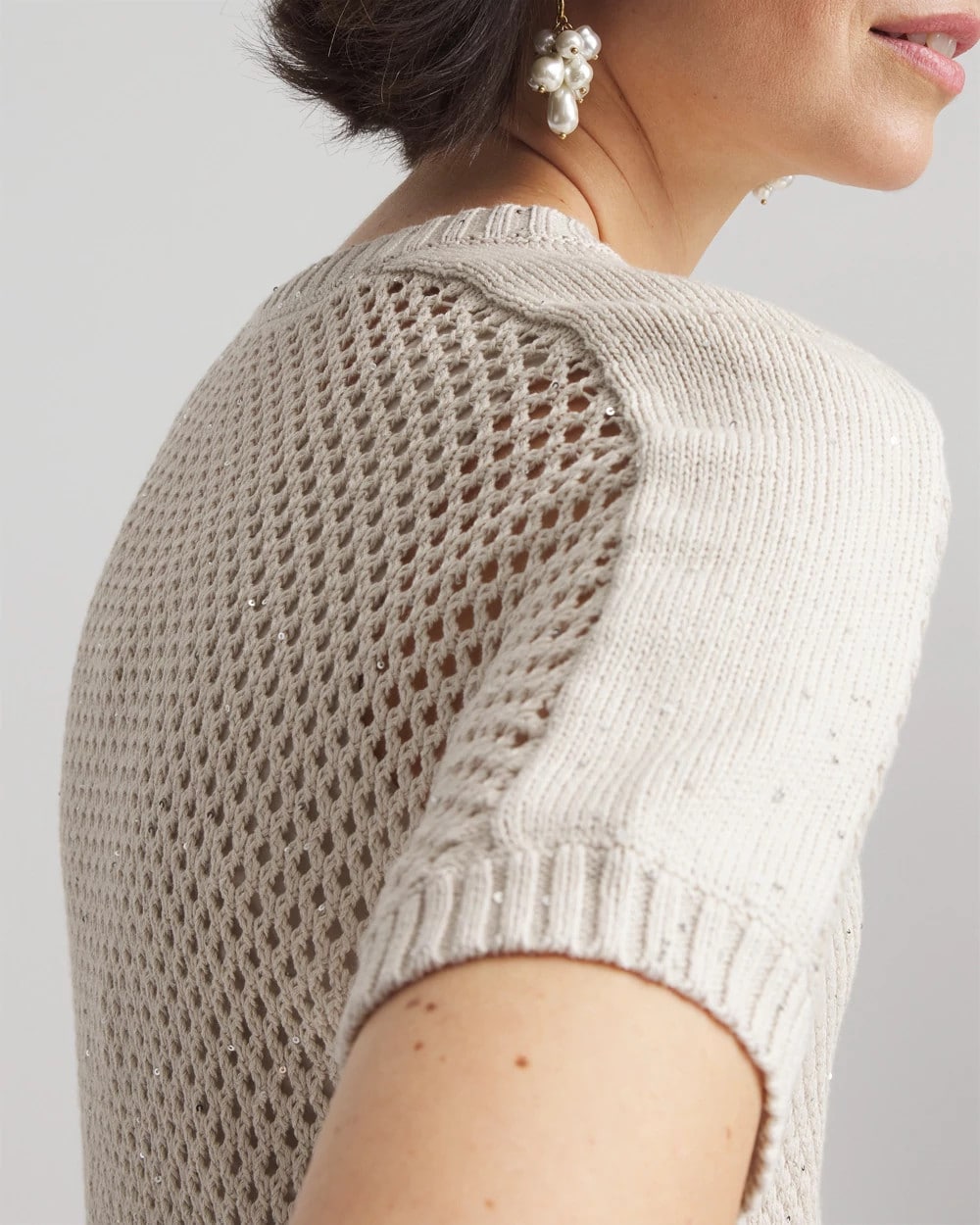 River Rock Dolman Sleeved Sweater Tee