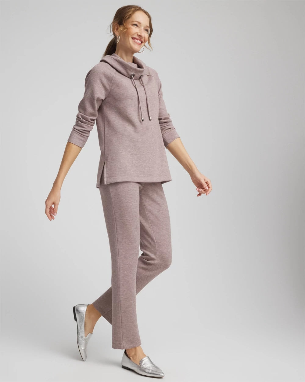 Taupe Heather Zenergy® Soft Pants