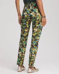Black Brigitte™ Slim Pull-On Ankle Pants