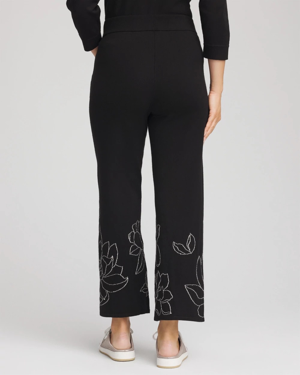 Black Zenergy® Luxe Intarsia Pants