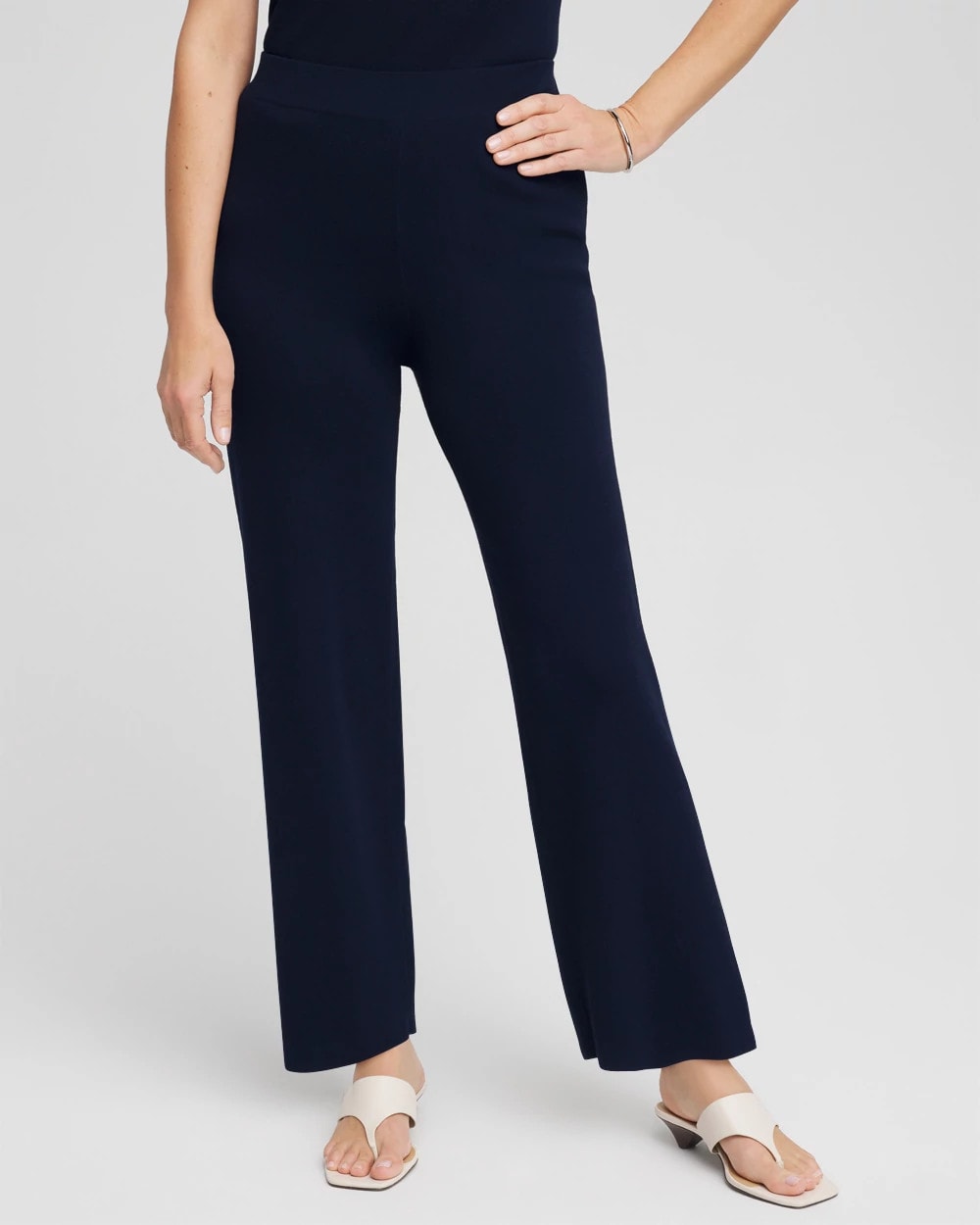 Travelers India Ink Travelers™ Sweater Knit Wide-Leg Pants