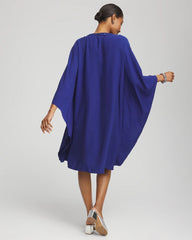 Blue Casa Embellished Kaftan Dress
