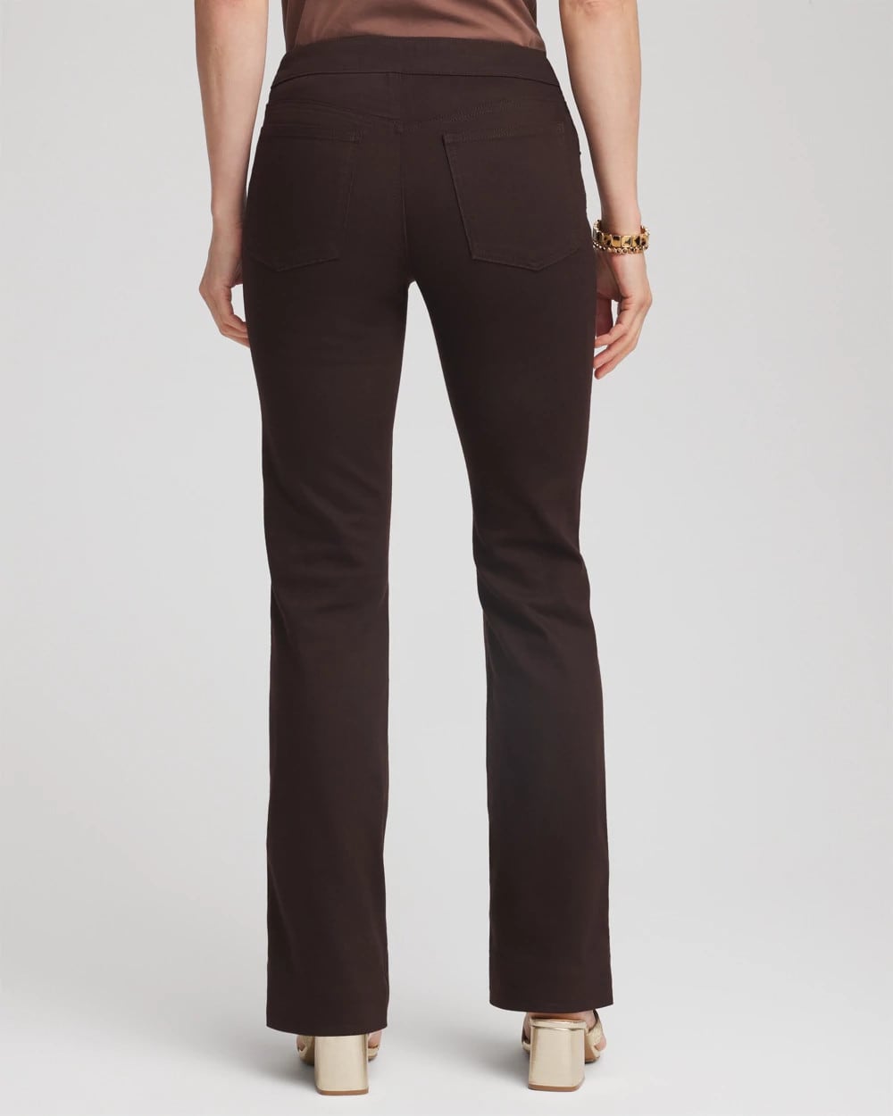 Cocoa Bean Pull-On Slim Bootcut Jeggings