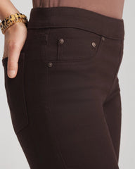 Cocoa Bean Pull-On Slim Bootcut Jeggings
